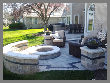 Brick Paving | Unilock Brick Designs | Patios | Pergolas | Landscape ...